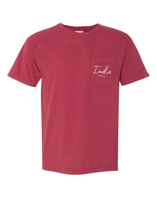 Indie Salon Comfort Color Pocket Tee