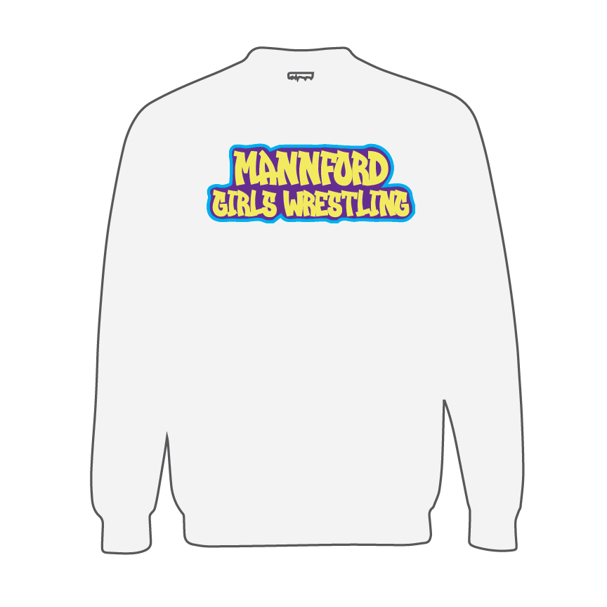 Mannford Girls Wrestling Adult TShirts