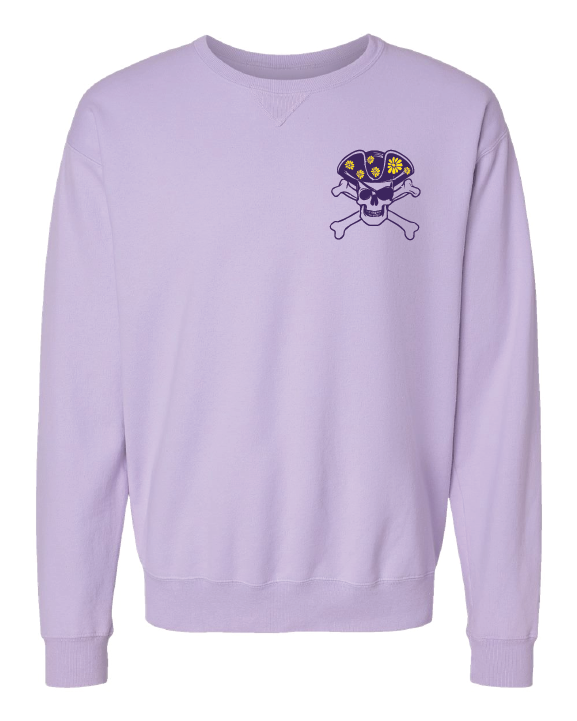 Mannford Pirates Floral Skull Youth Crews and Hoodies