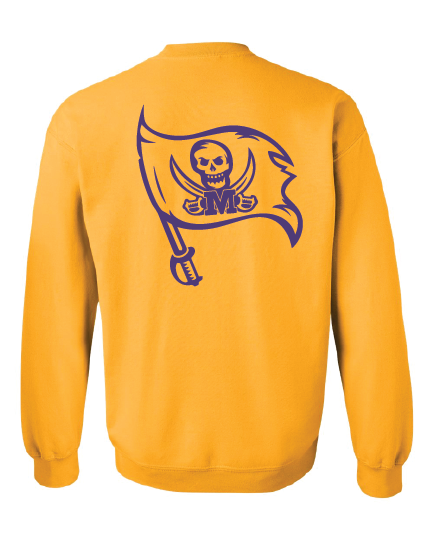 Mannford Pirates Adult Crews and Hoodies
