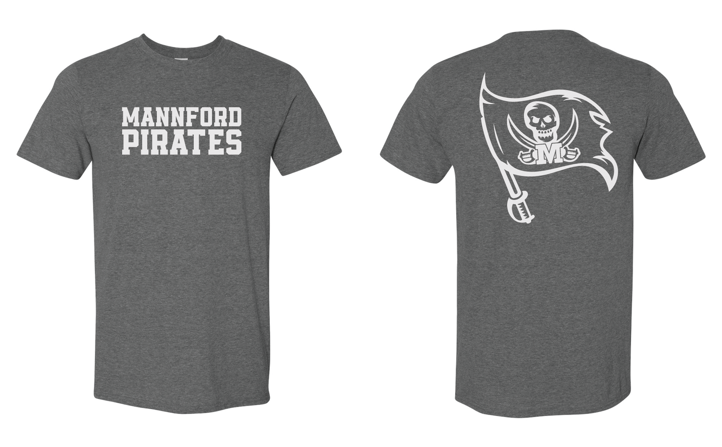Mannford Pirates Adult TShirts