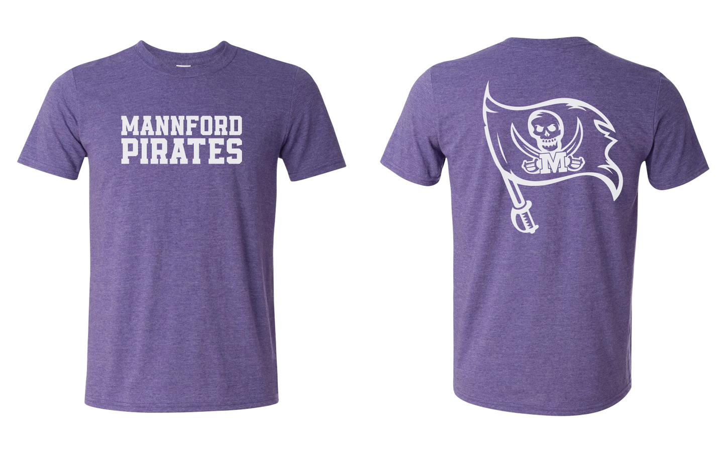 Mannford Pirates Adult TShirts