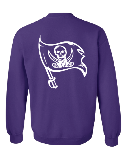Mannford Pirates Adult Crews and Hoodies