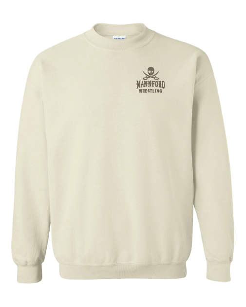 Mannford Wrestling Searching for Gold Adult Crews and Hoodies