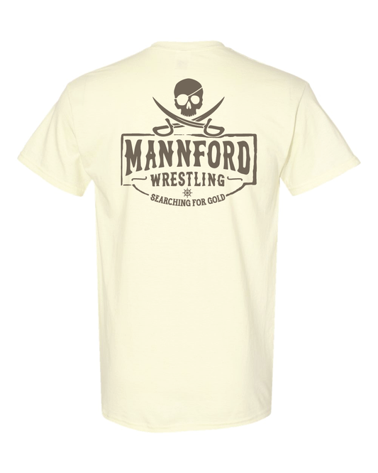 Mannford Wrestling Searching For Gold Adult TShirts