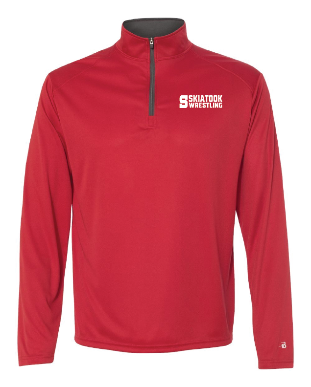 Skiatook Wrestling Lightweight Quarter Zip Youth and Adult Sizes Avail