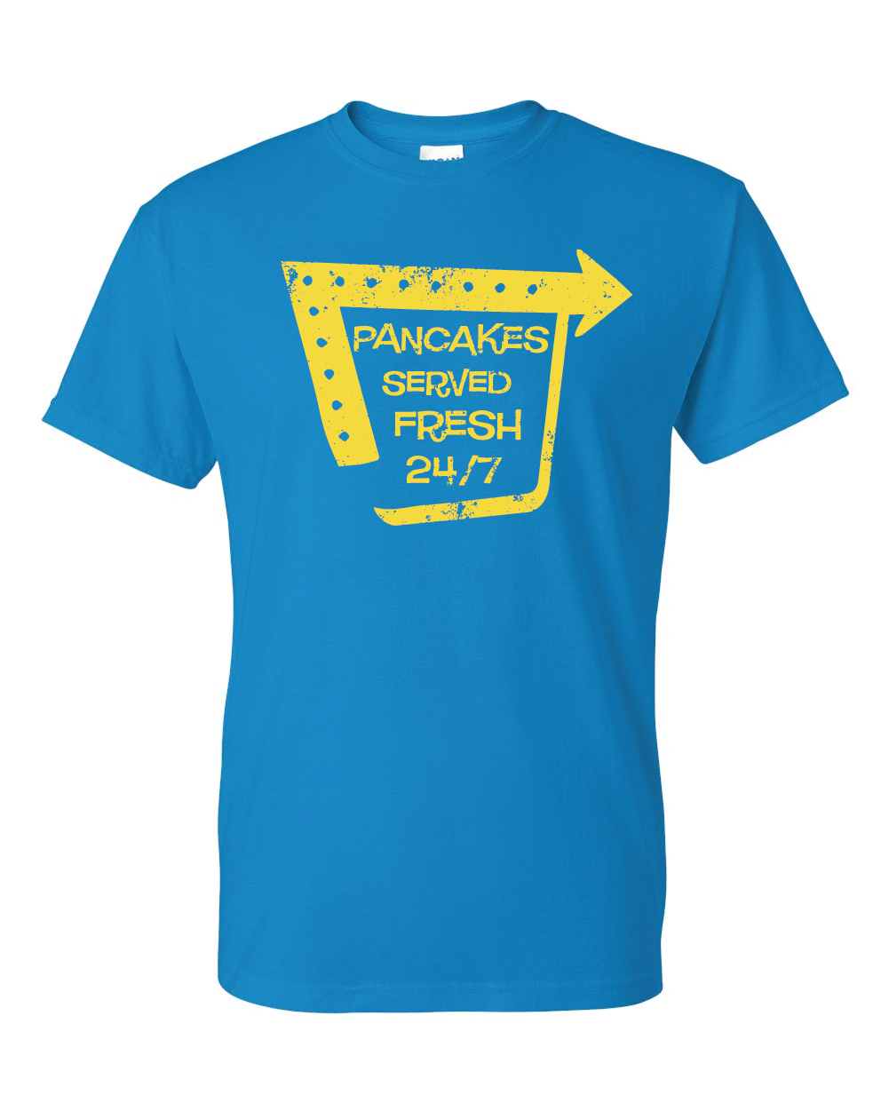 Pancakes Served Fresh (Old School Short Sleeve and Long Sleeve)