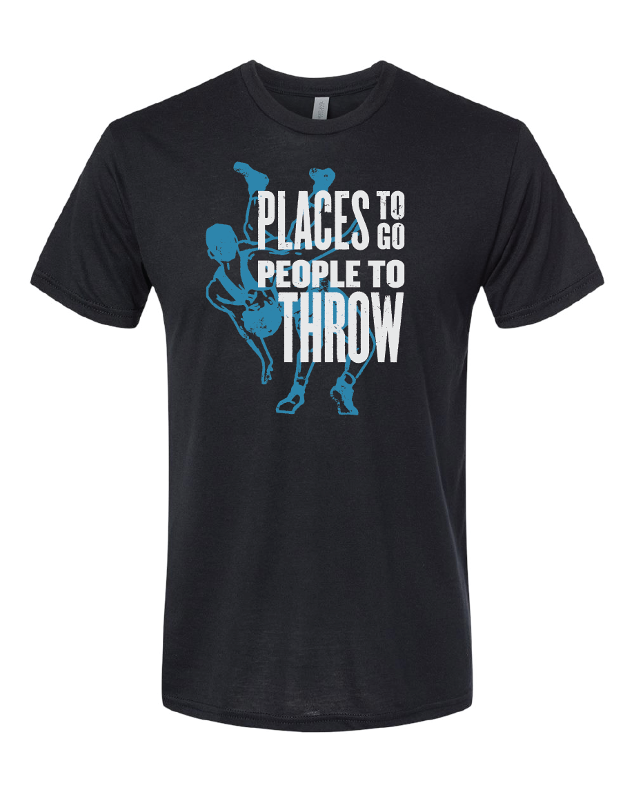 Places to Go People to Throw (Soft Style Short & Long Sleeve)