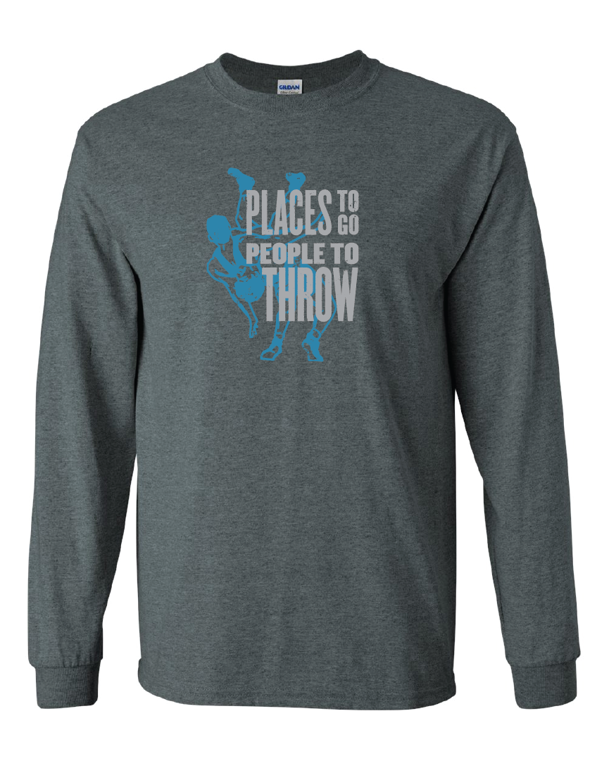 Places to Go People to Throw (Old School Short & Long Sleeve)