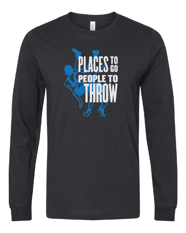 Places to Go People to Throw (Soft Style Short & Long Sleeve)