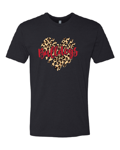 Bulldogs Cheetah Print Tees