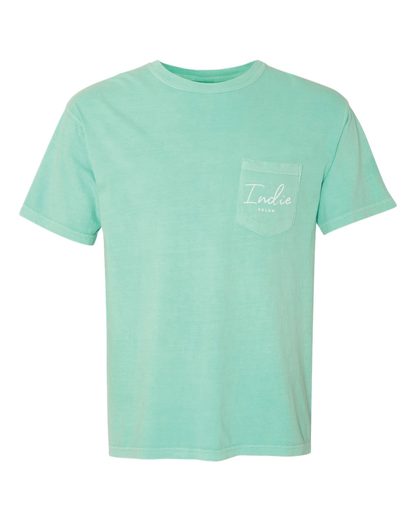 Indie Salon Comfort Color Pocket Tee