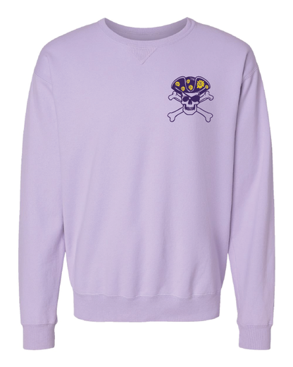 Mannford Pirates Floral Skull Youth Crews and Hoodies