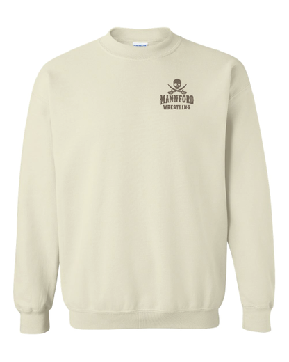 Mannford Wrestling Searching for Gold Adult Crews and Hoodies