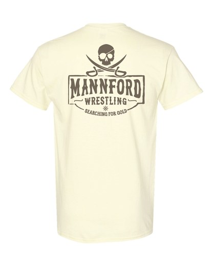 Mannford Wrestling Searching For Gold Adult TShirts