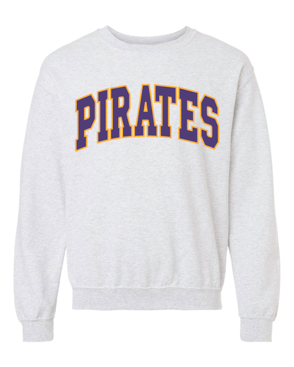 Mannford Purple Pirates Youth Crews and Hoodies
