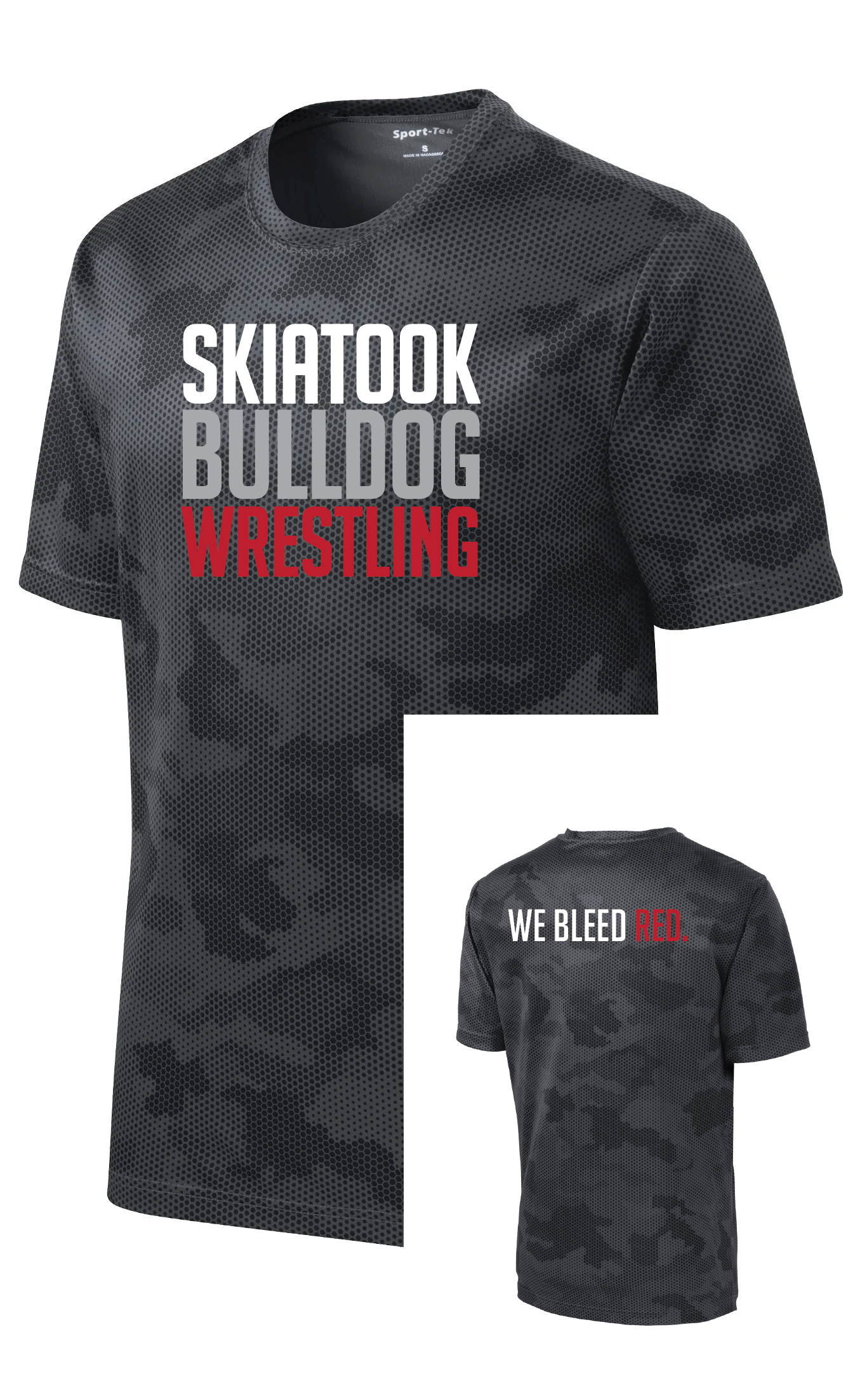 Skiatook Dawgs and Skiatook Wrestling Camo Dri Fit