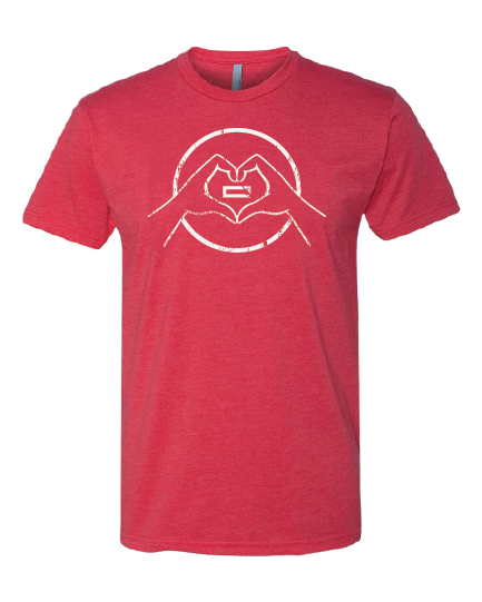 I Heart Wrestling Tee (Soft Style Short and Long Sleeve)