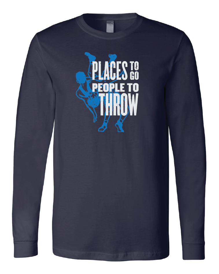 Places to Go People to Throw (Soft Style Short & Long Sleeve)